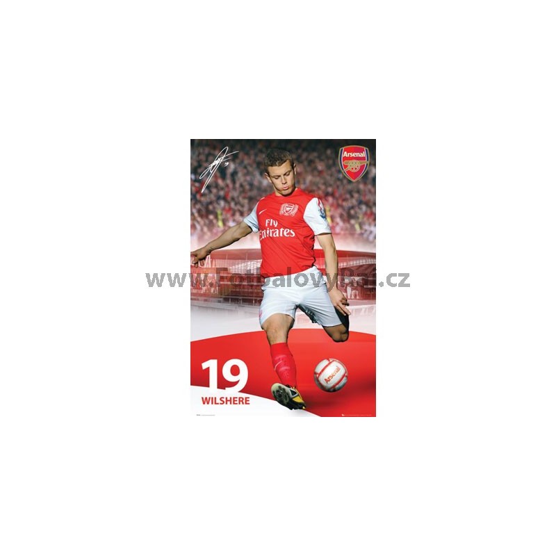 Plakát Arsenal FC Wilshere 55