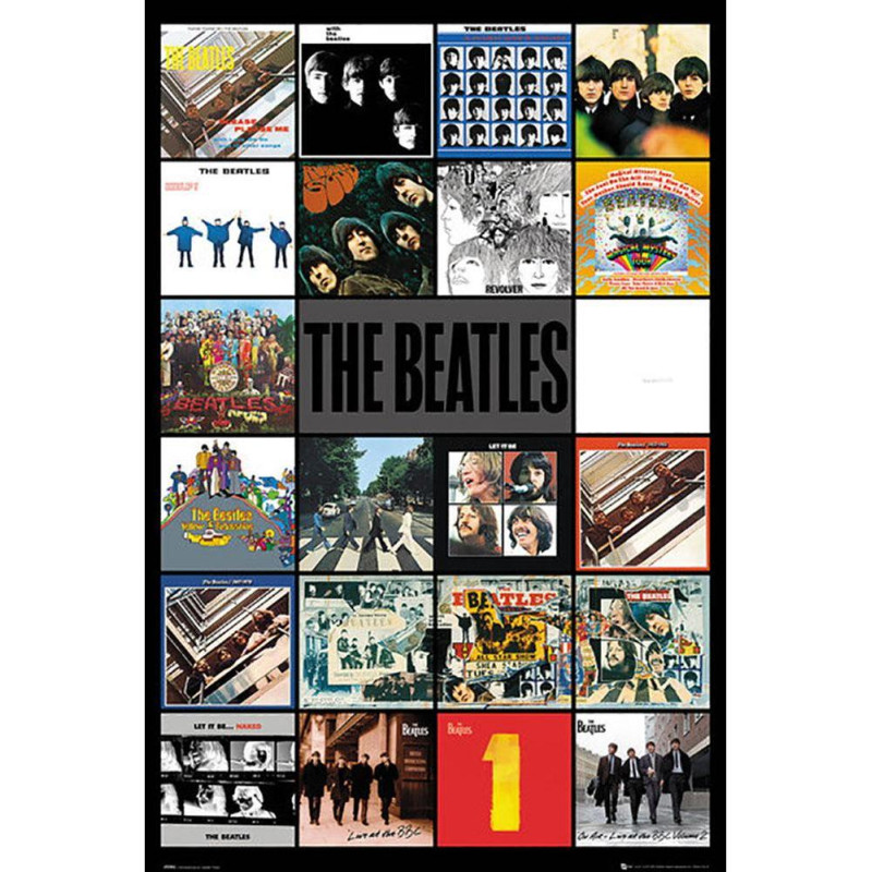Plakát The Beatles Albums 153