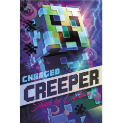 Plakát Minecraft Charged Creeper 162