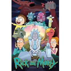 Plakát Rick And Morty Season 4 100