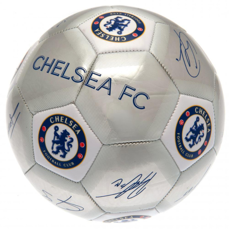 Fotbalový Míč Chelsea FC s podpisy hráčů sv
