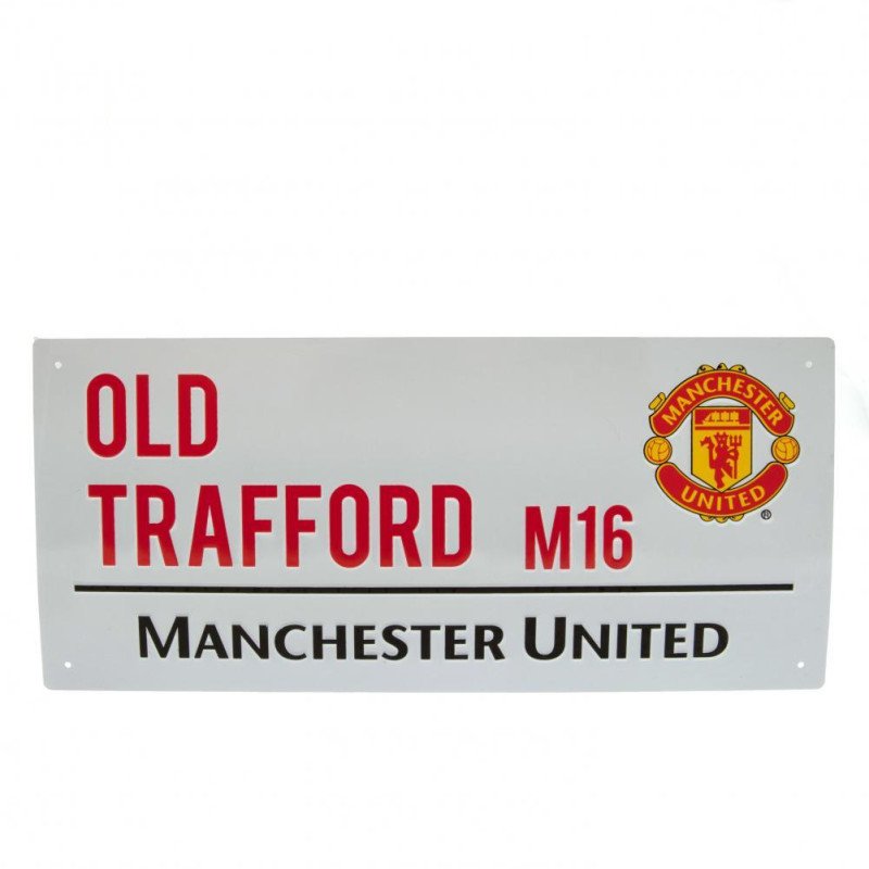 Cedule Manchester United FC Název Ulice