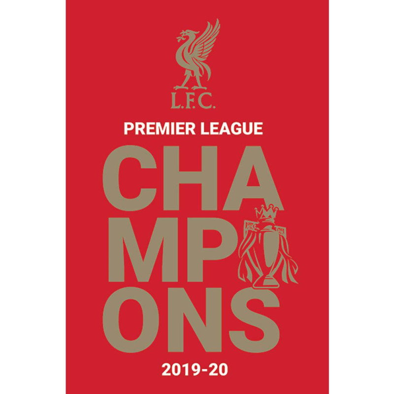 Plakát Liverpool FC Premier League Champions 7