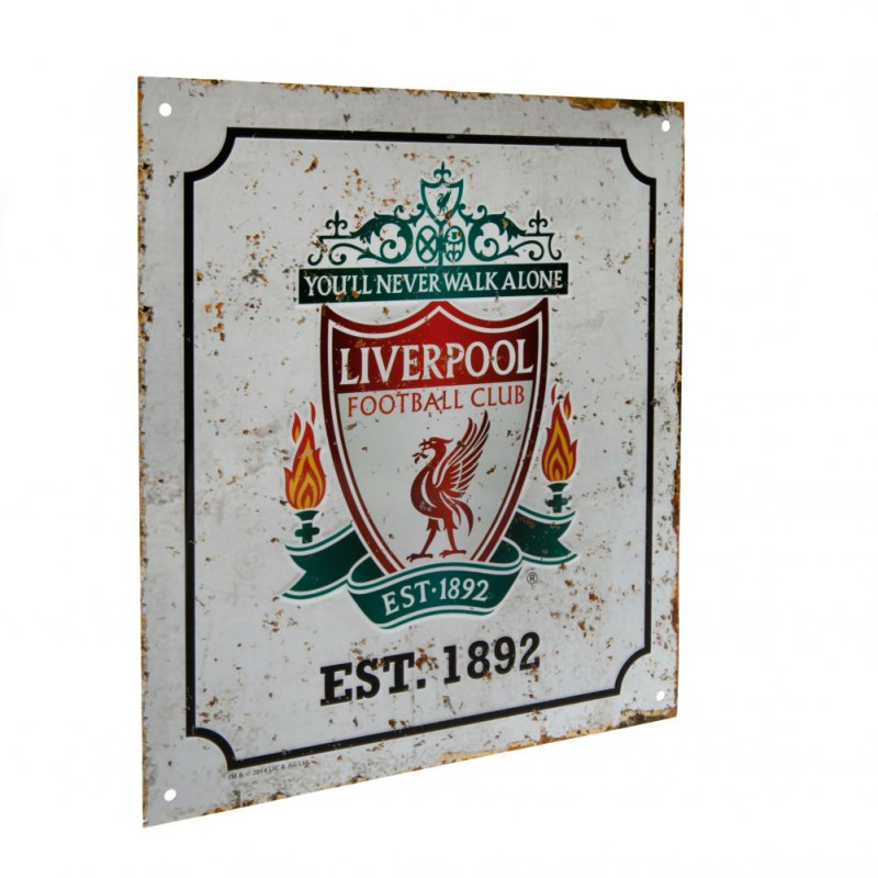 Plechová cedule Liverpool FC Retro 23/25cm
