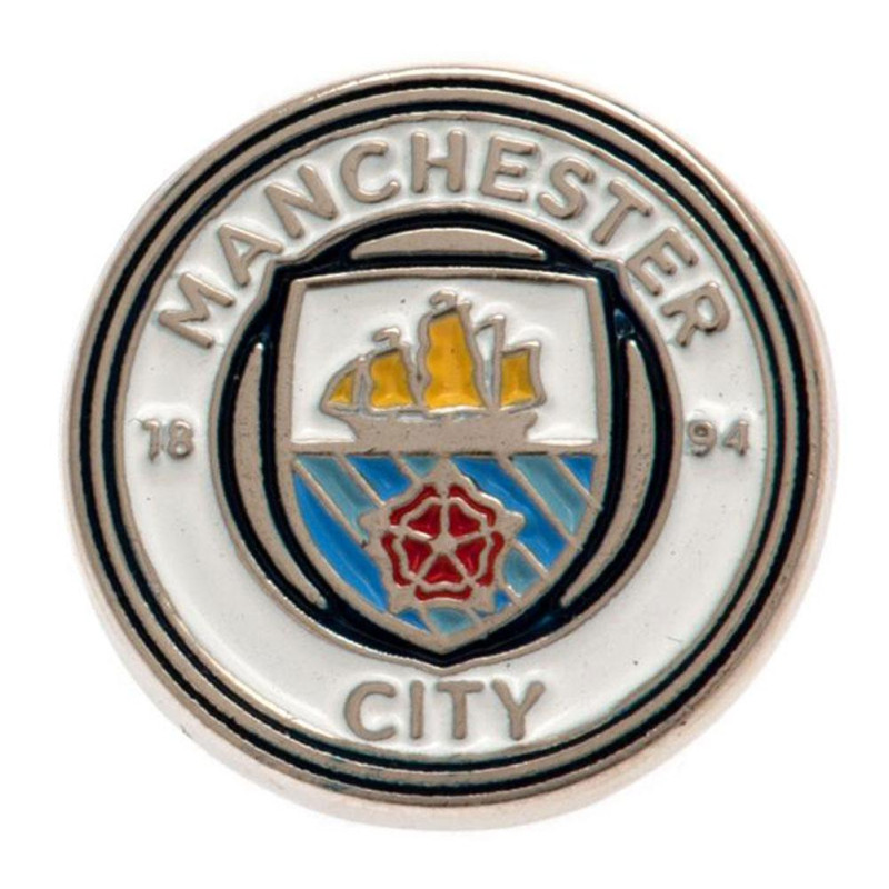 Kovový odznak Manchester City FC 25x25mm
