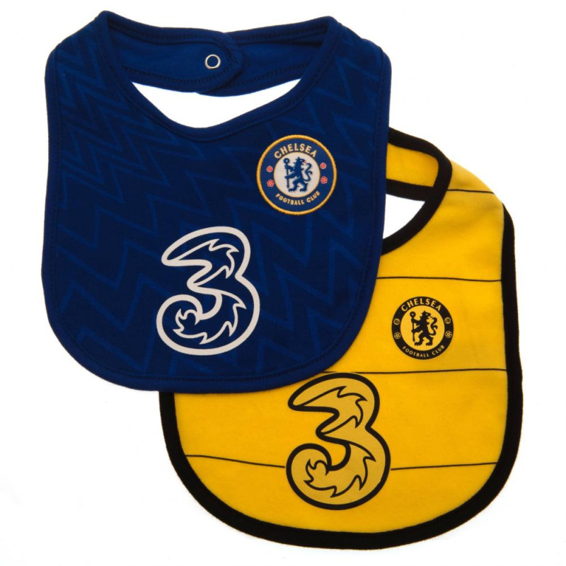 Bryndáky Chelsea FC 2ks modro/žluté