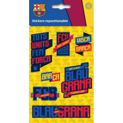 Samolepky FC Barcelona mini