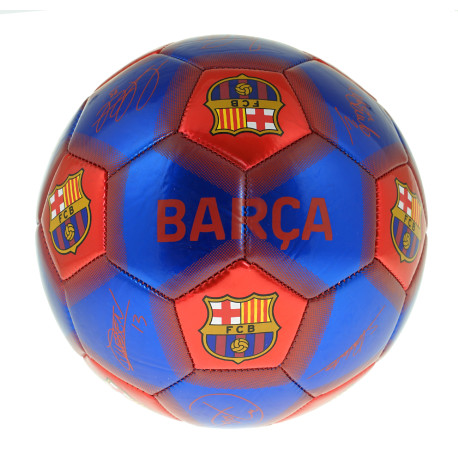 Fotbalový míč FC Barcelona podpisy 19 vel. 5