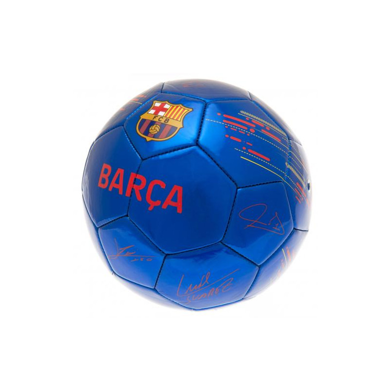 Fotbalový míč FC Barcelona podpisy 21 BL vel. 5