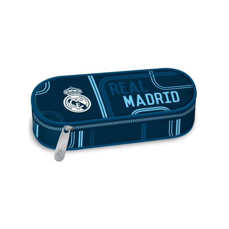 Školní penál Real Madrid blue 17 oválný
