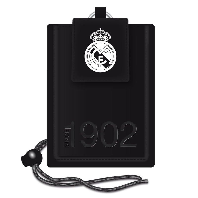 Peněženka na krk Real Madrid FC Black