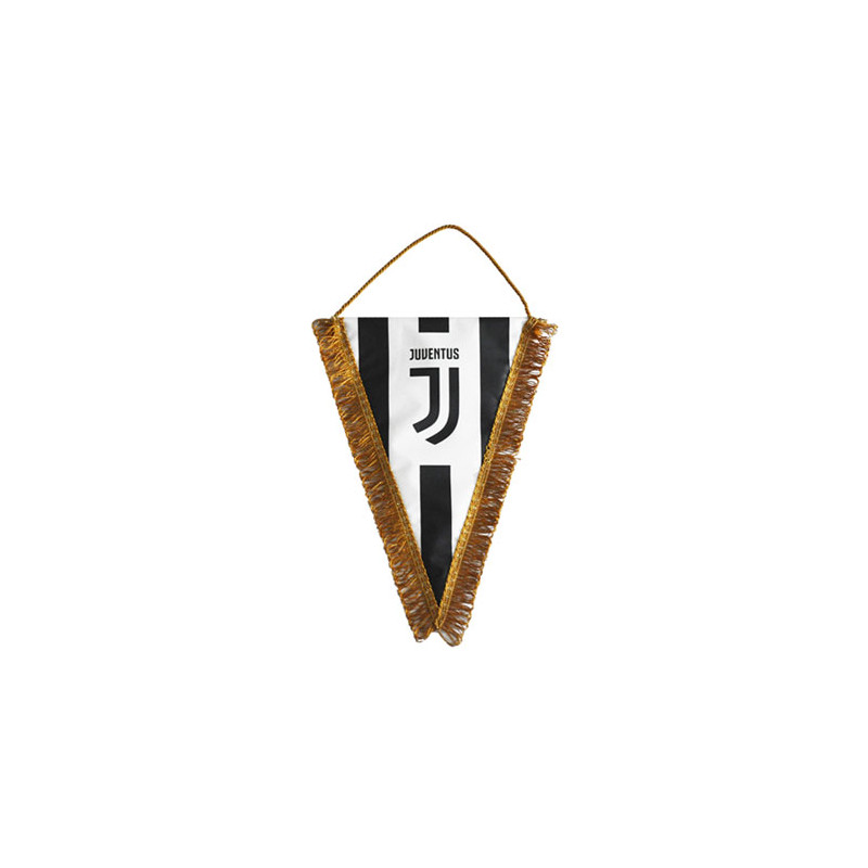 Vlaječka Juventus Turín 17x14 cm gold