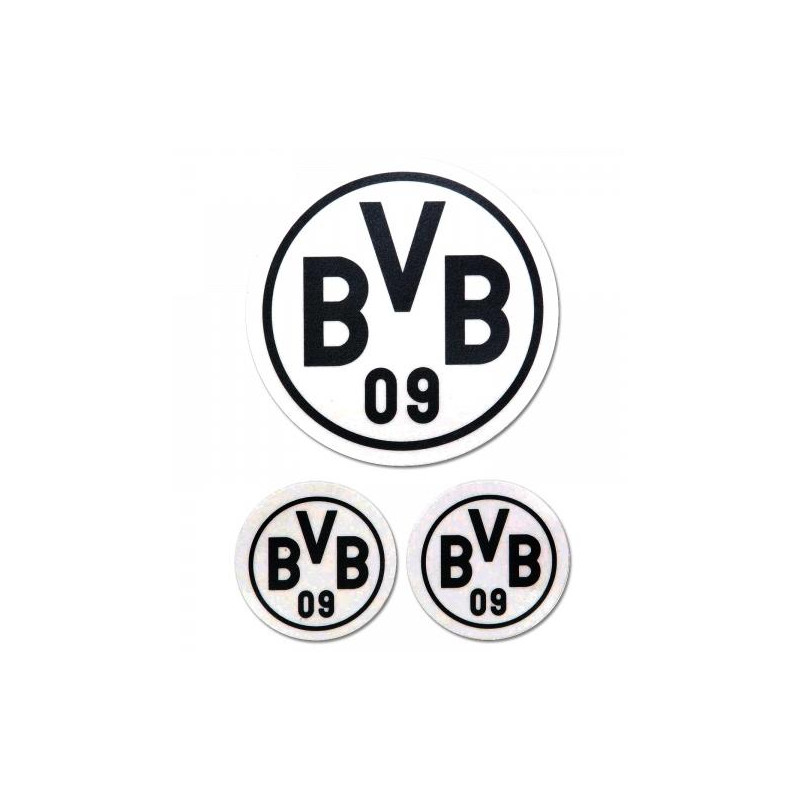 Samolepky Borussia Dortmund 3pk black