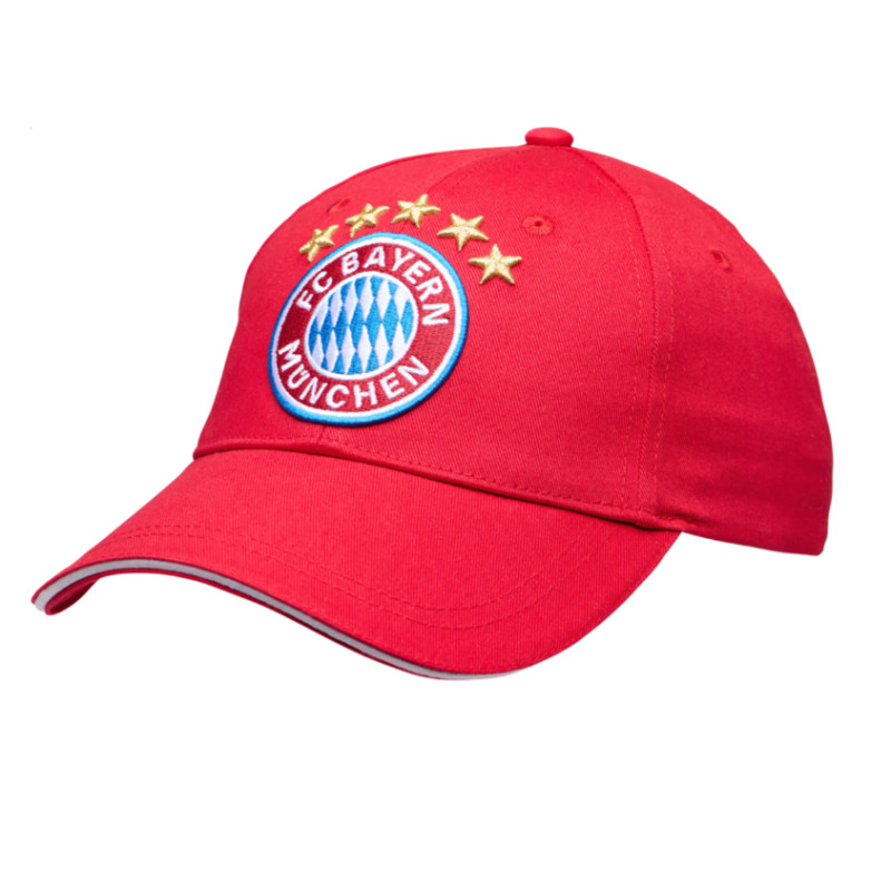 Pánská Kšiltovka FC Bayern Mnichov 5 Stars Red