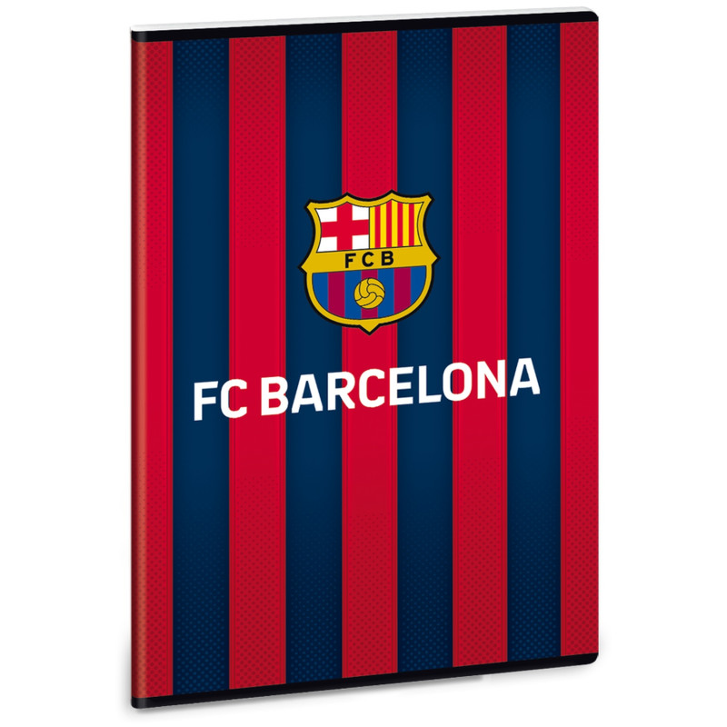 Školní Sešit 440 FC Barcelona, Nelinkovaný Bílý Papír A4, 40 Listů