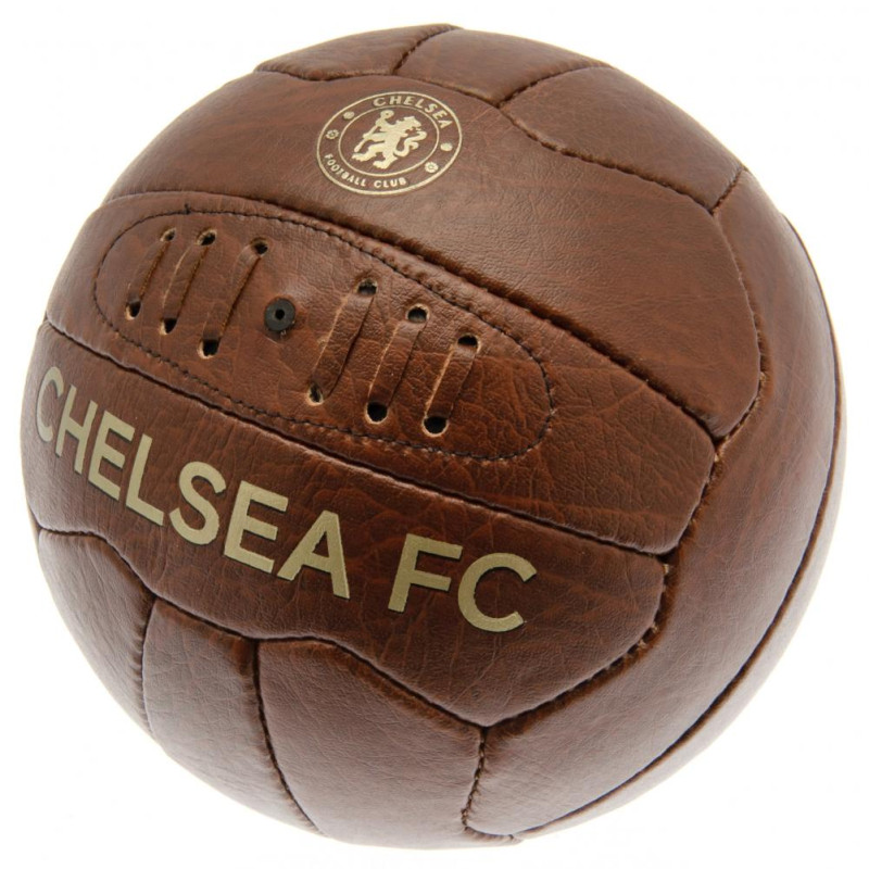 Fotbalový míč Chelsea FC, Retro styl, umělá kůže, vel. 5