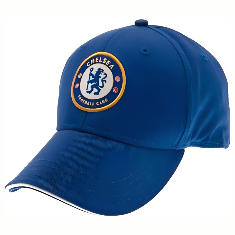 Kšiltovka Chelsea FC, královská modrá, znak klubu, 55-61cm