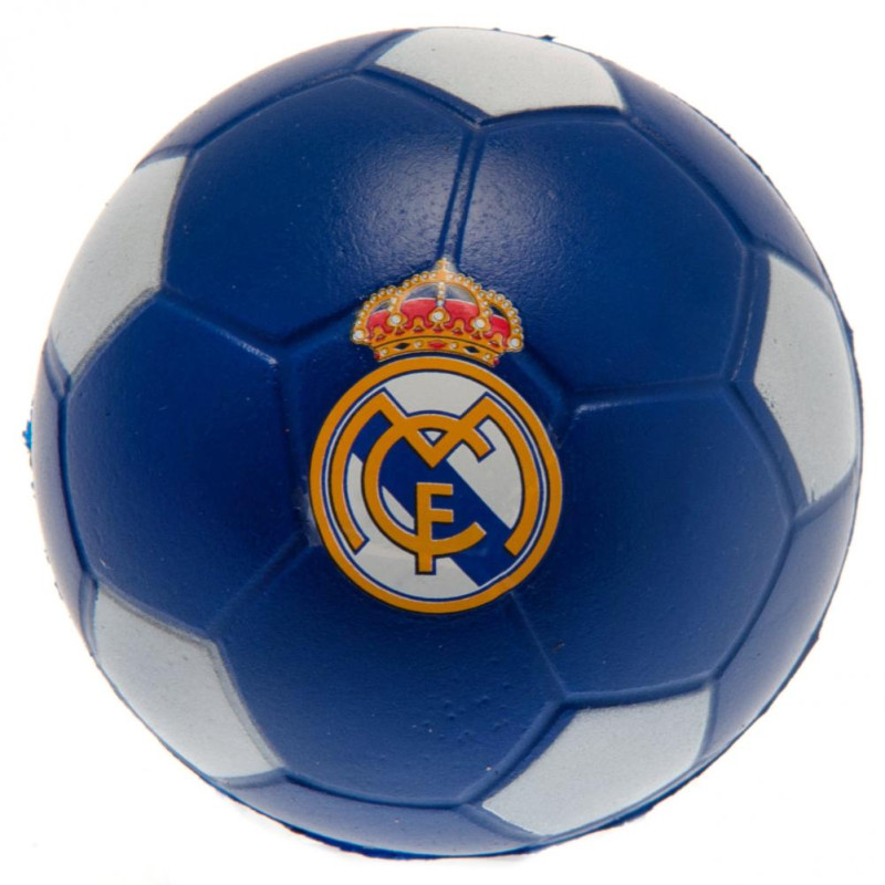 Antistresový Míček Real Madrid FC, Modro-Bílý, Velikost 6 cm