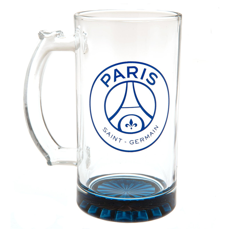 Pivní sklenice Paris Saint Germain FC, Modrý znak PSG, 425ml