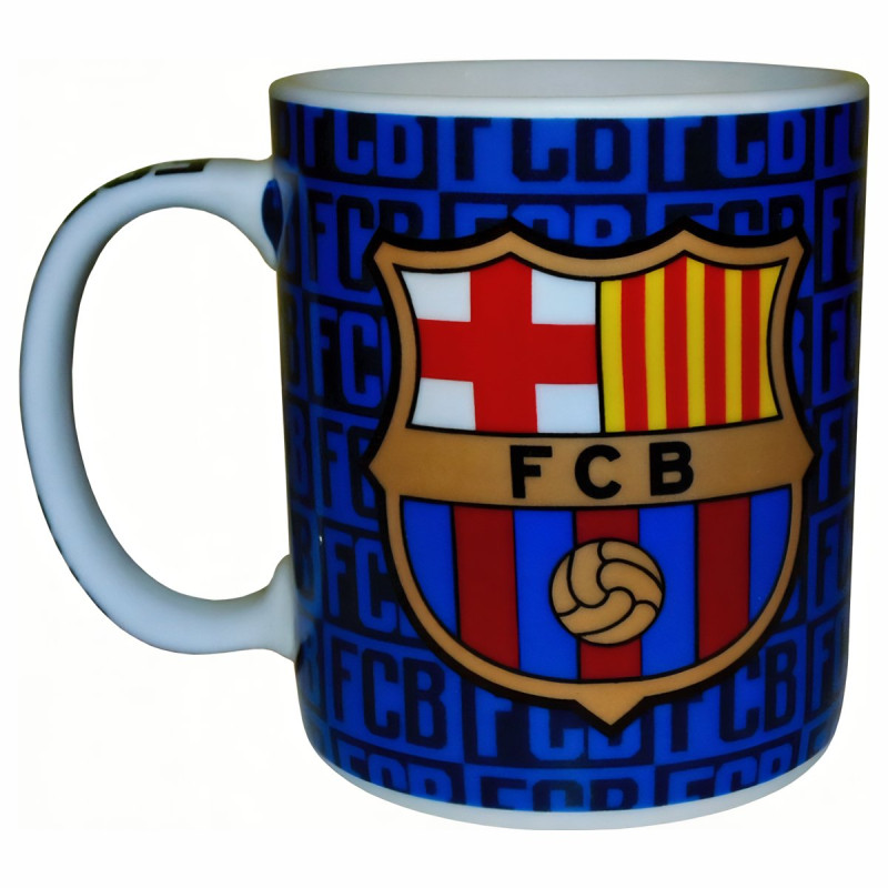 Hrnek FC Barcelona, keramický, červeno-modrý, 300 ml