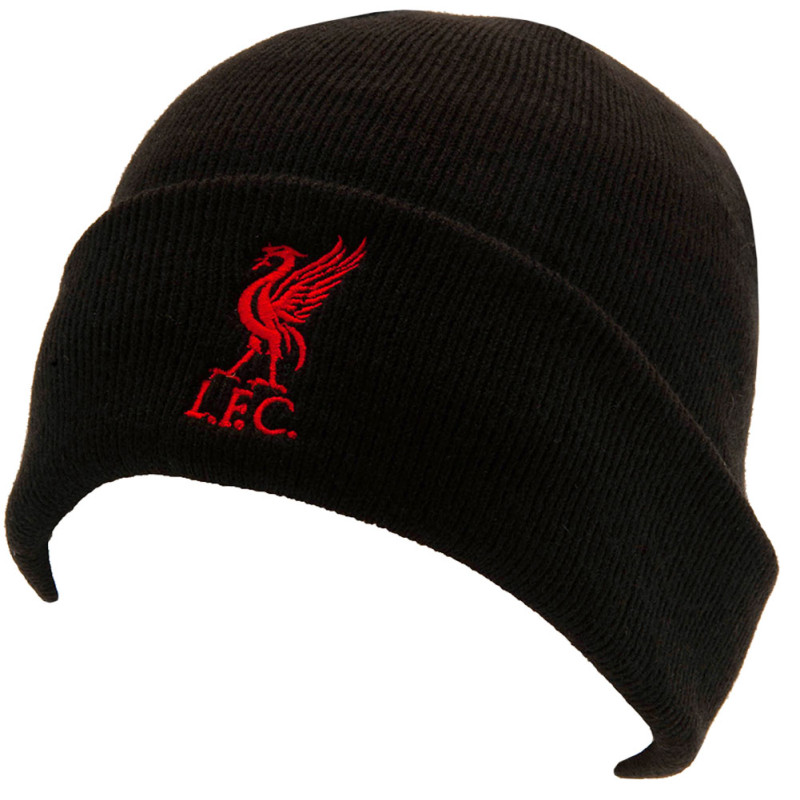 Čepice Liverpool FC, černá, univerzální velikost