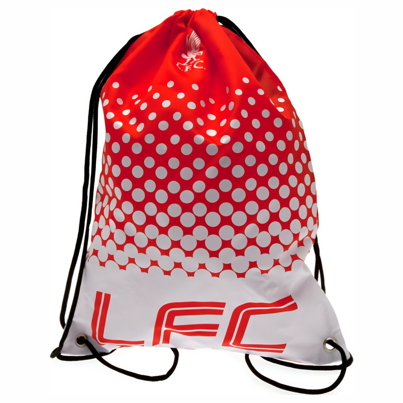Sportovní vak Liverpool FC, bílo-červený, 44x33 cm