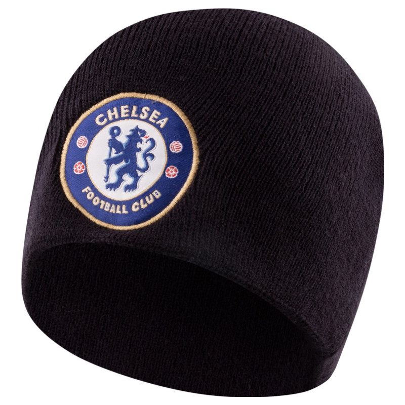 Pletená čepice Chelsea FC, tmavě modrá