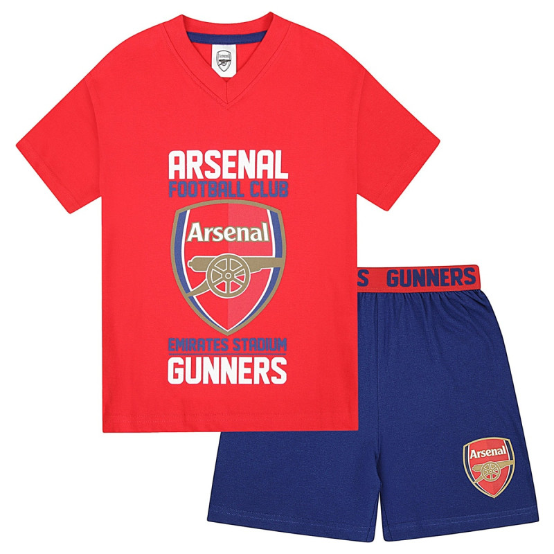 Dětské Pyžamo Arsenal FC, Krátký rukáv, šortky, Bavlna