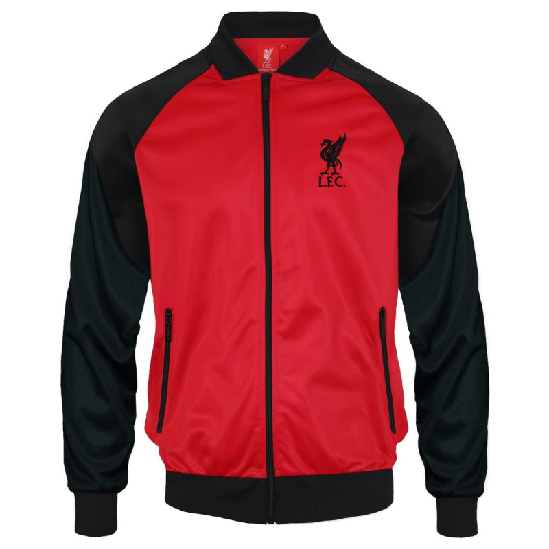 Sportovní a Rekreační Bunda Liverpool FC, zip, červeno-černá