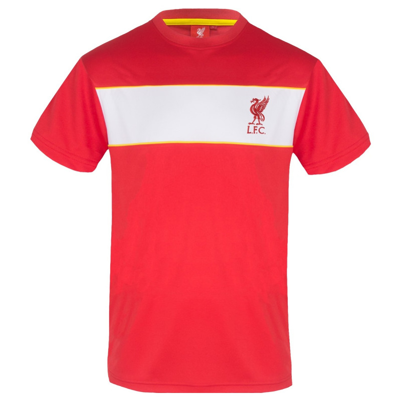 Tričko Liverpool FC, Červená s Bílou, Polyester
