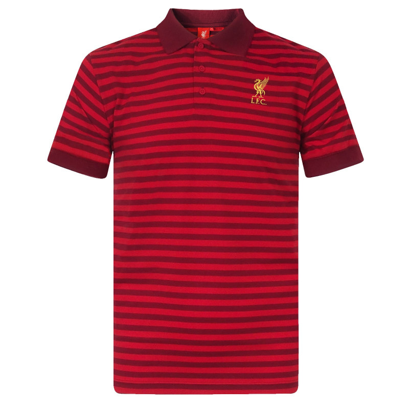 Polo Tričko Liverpool FC, vyšitý znak, červené