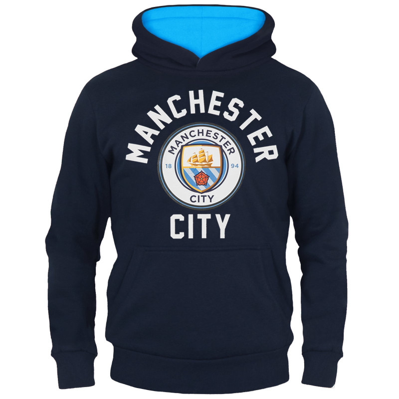 Dětská mikina Manchester City FC, tmavě modrá