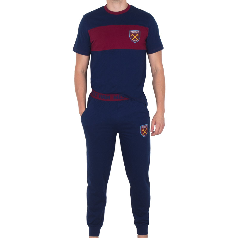 Pánské pyžamo West Ham United FC, tričko, kalhoty