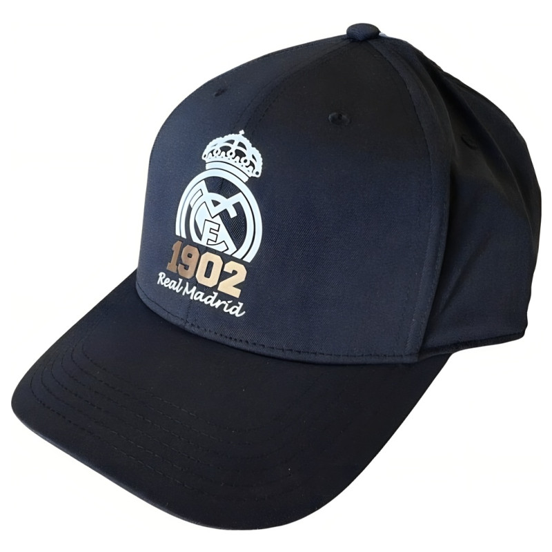Kšiltovka Real Madrid FC, černá, 56-61 cm