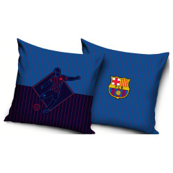 Polštářek FC Barcelona, modrý, 40x40 cm