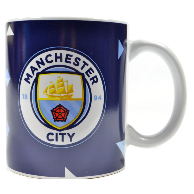 Hrnek Manchester City FC, modro-bílý, 300 ml