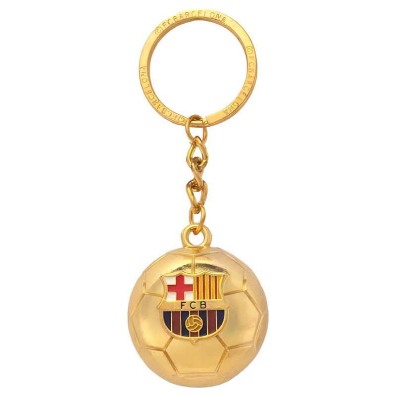 Přívěsek FC Barcelona, kovový, míč