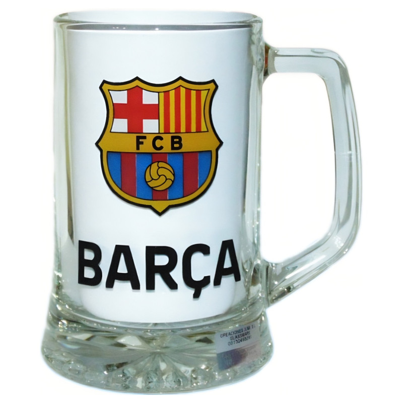 Pivní sklenice FC Barcelona, 500 ml
