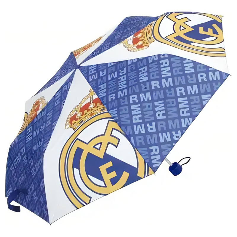 Deštník Real Madrid FC, bílo-modrý, skládací, 104 cm