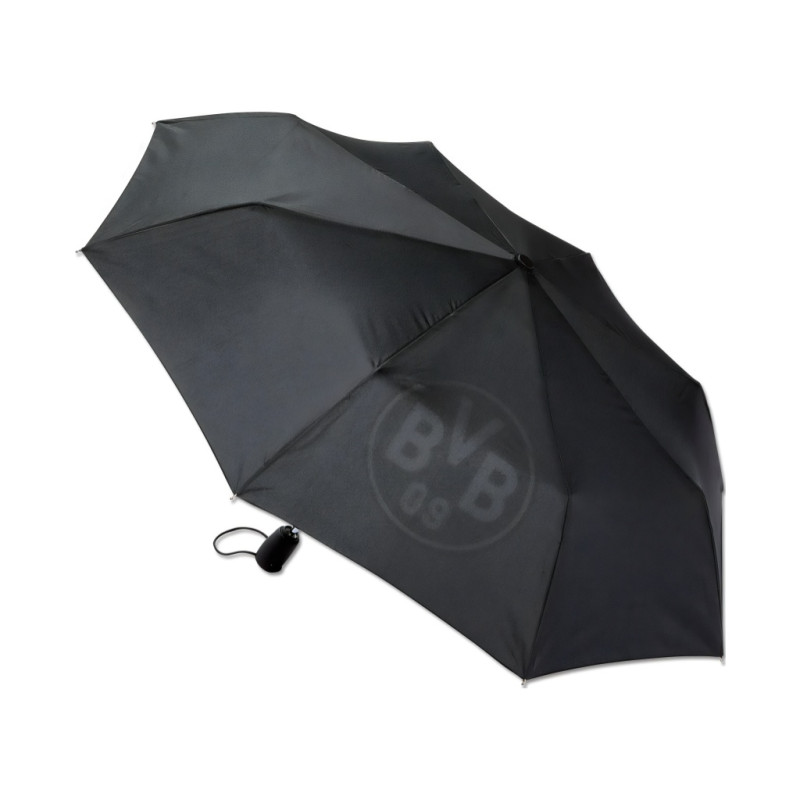 Deštník Borussia Dortmund, černý, skládací