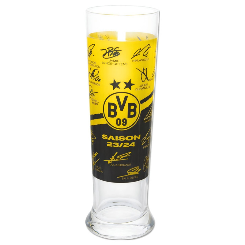 Vysoká sklenice Borussia Dortmund, 500 ml
