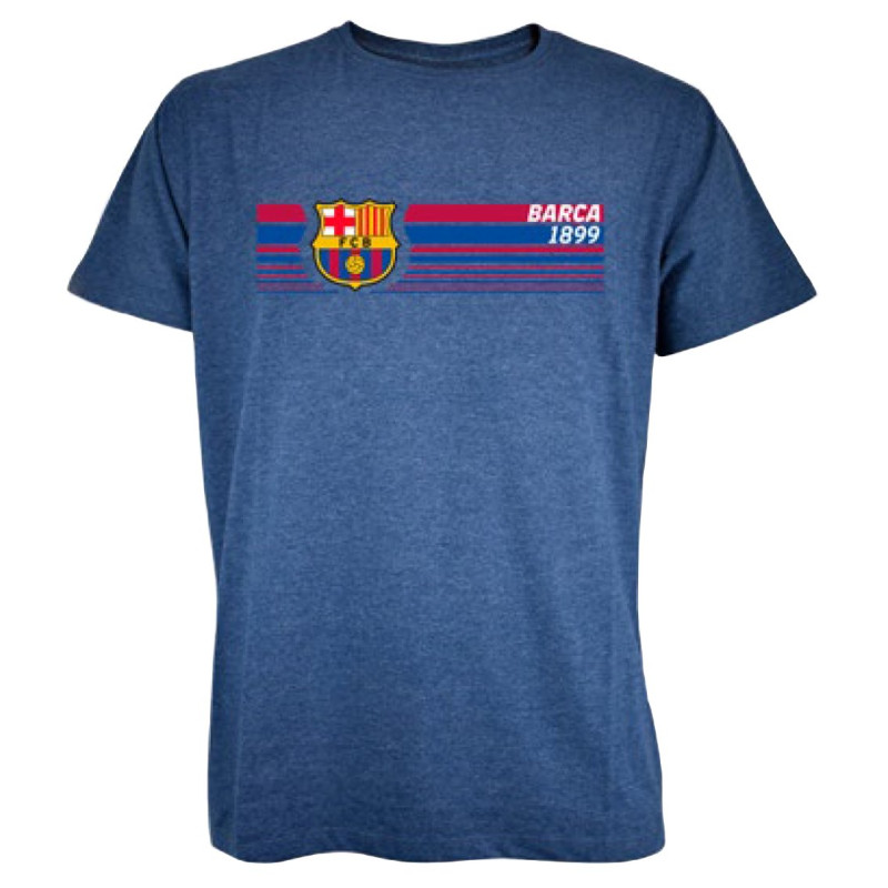 Tričko FC Barcelona, modré, bavlna