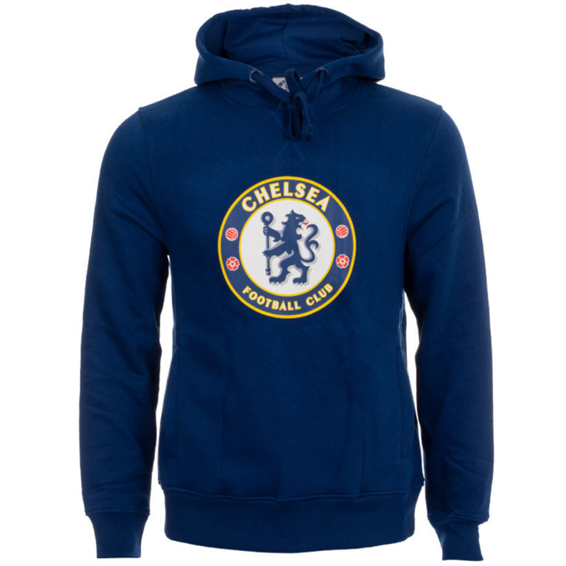 Mikina Chelsea FC, modrá, kapuce