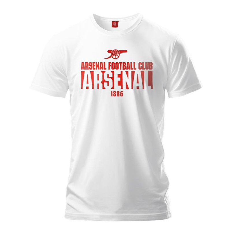 Tričko Arsenal FC, bílé, bavlna