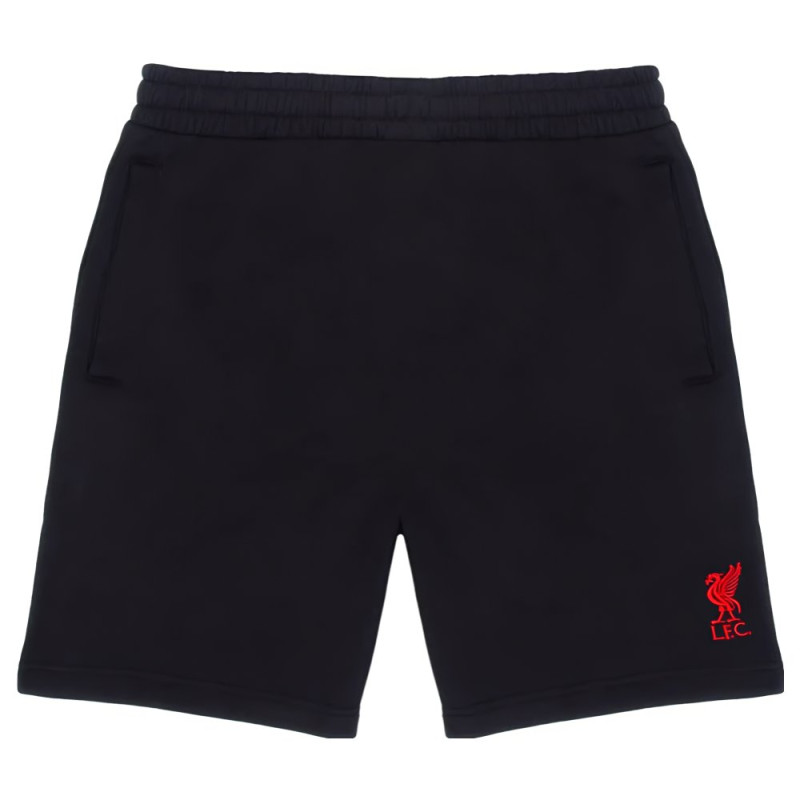 Šortky Liverpool FC, černé, fleece