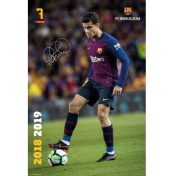 Plakát Barcelona FC Coutinho 18